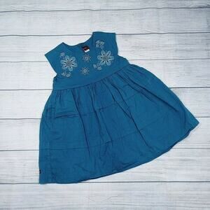 4 Tea Collection Needlepoint Floral Party Dress